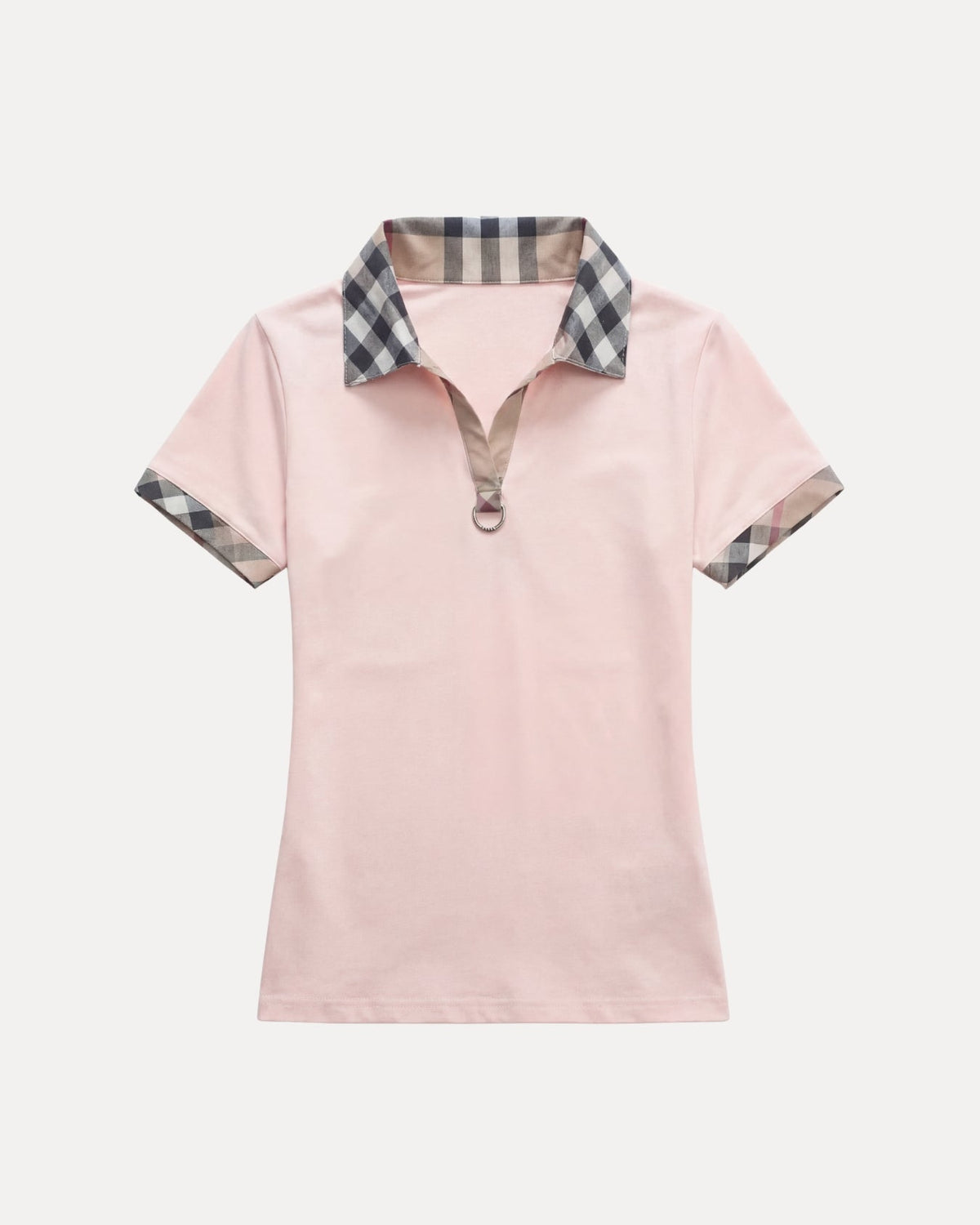 Checked Polo