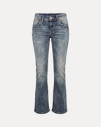 Embroidered Bootcut Jeans