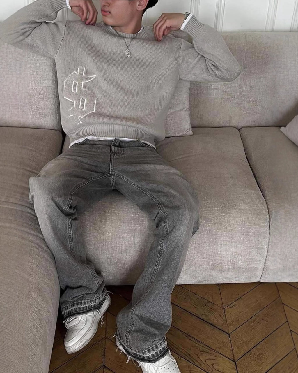 Dollar Knit Sweater