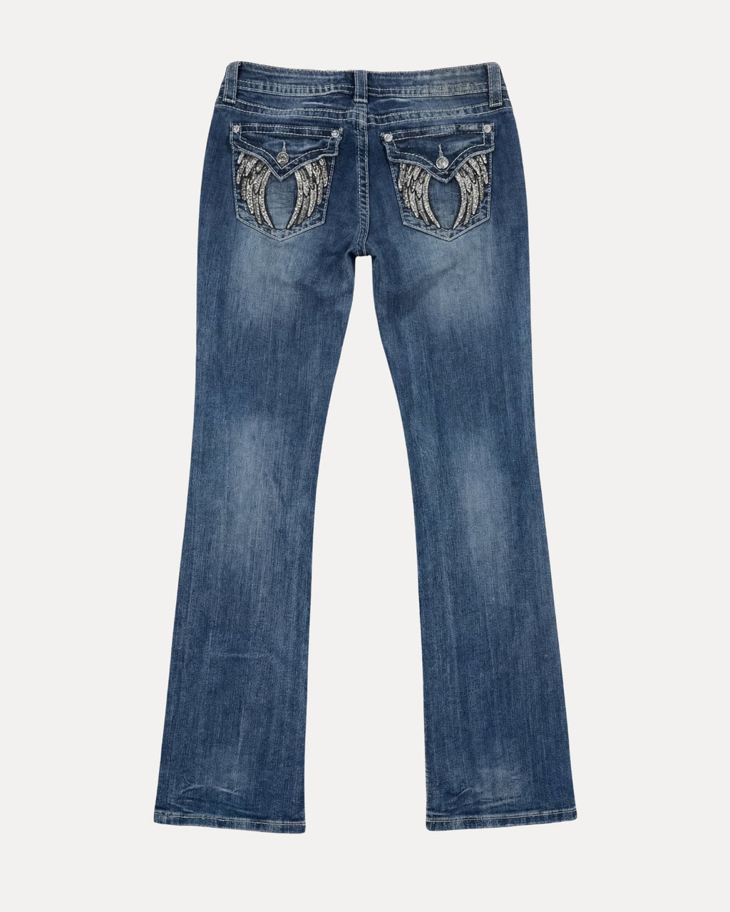 Midnight Wing Straight Jeans