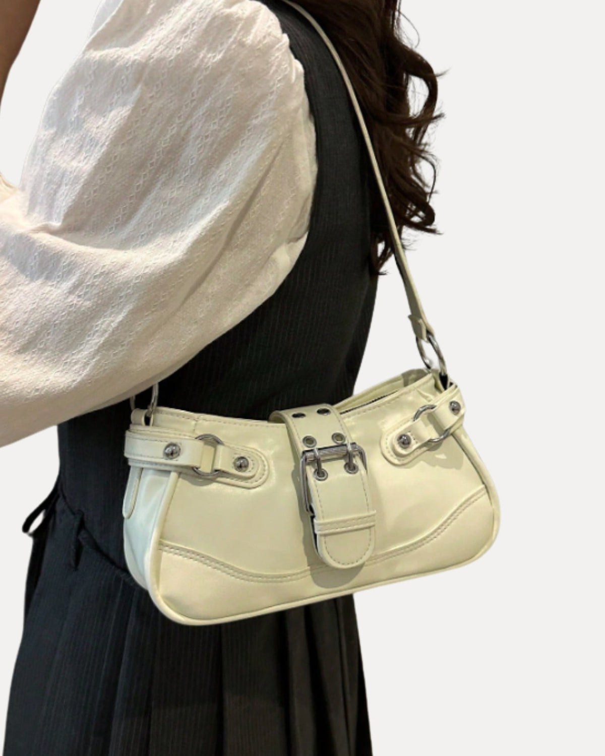Buckle Shoulder Bag