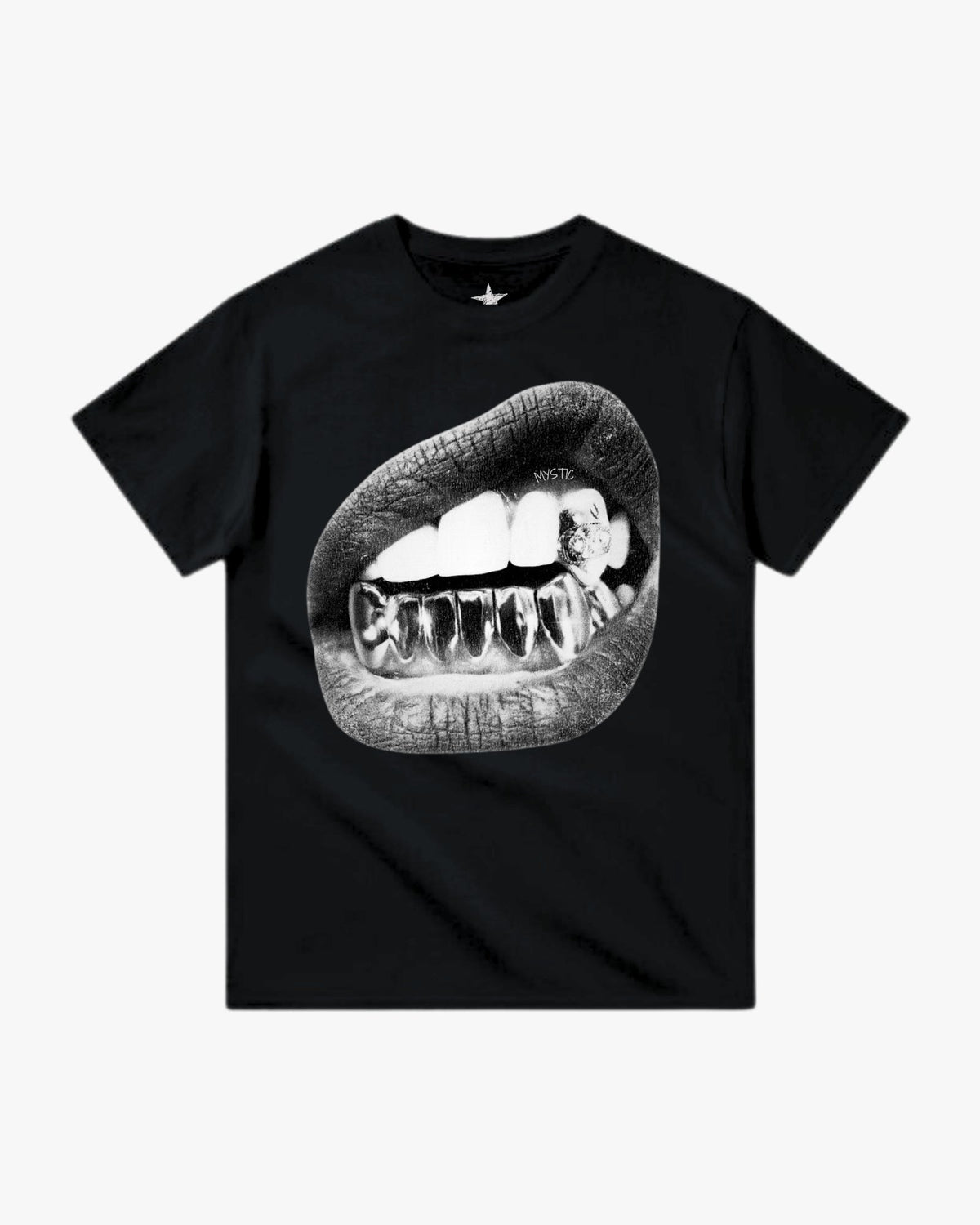 T-Shirt "Silberne Grillz"