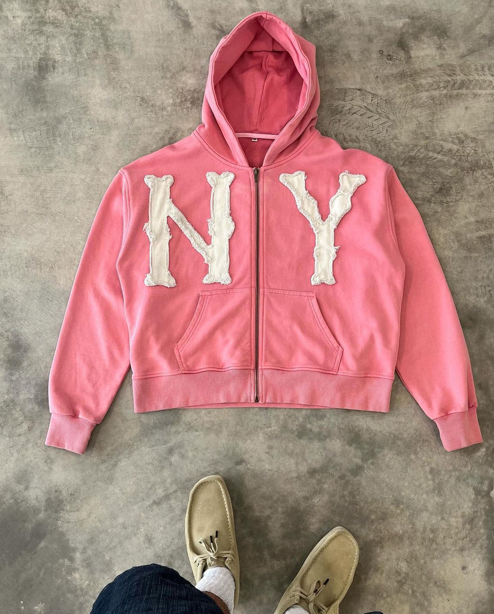 NY Zip-Up Hoodie