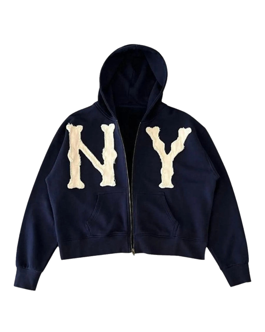 NY Zip-Up Hoodie