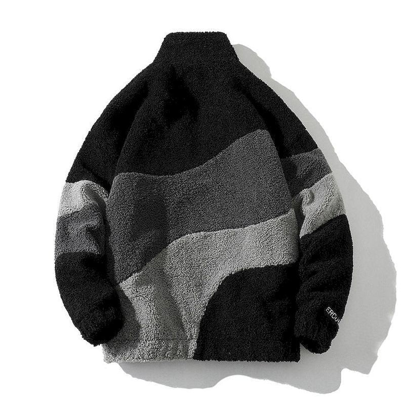 City Fleece Jacke Schwarz
