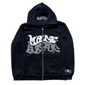 Mave Zip Hoodie Schwarz