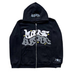Mave Zip Hoodie Schwarz