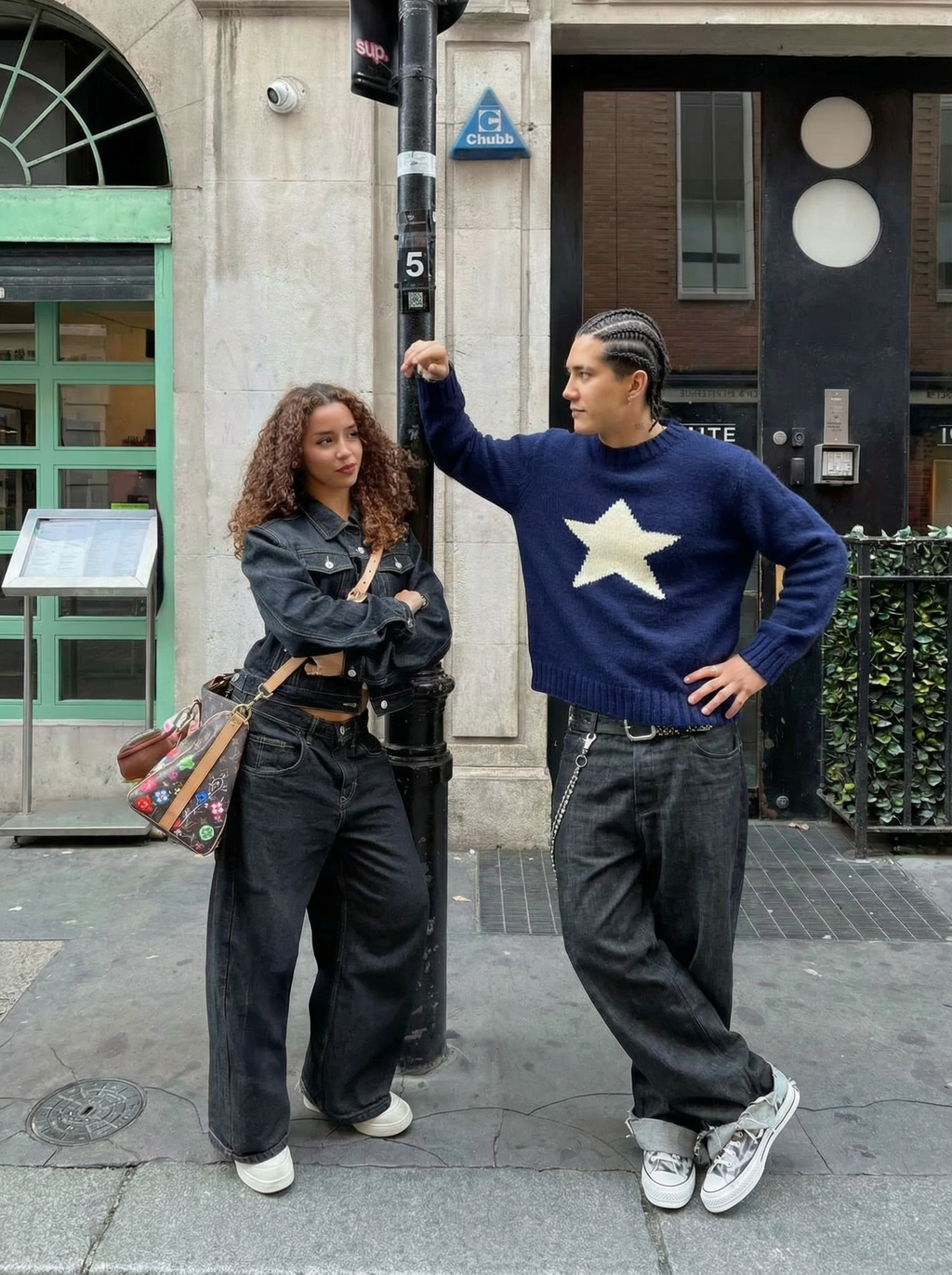 Strickpullover "Star Knit"