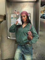 Sweat Zippé Aroma — Sweat Zippé Streetwear Y2K ShineAndGlory