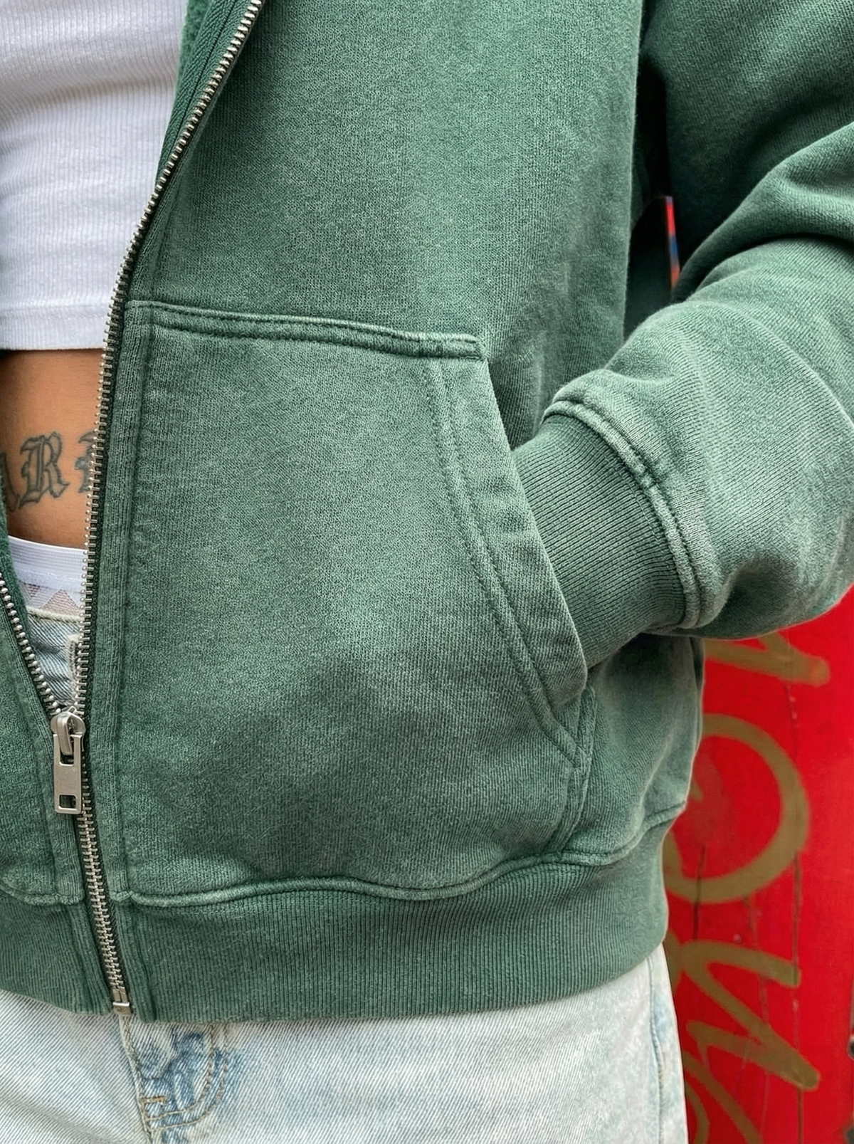 Sweat Zippé Aroma — Sweat Zippé Streetwear Y2K ShineAndGlory
