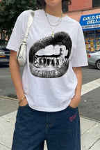 T-Shirt "Silberne Grillz"