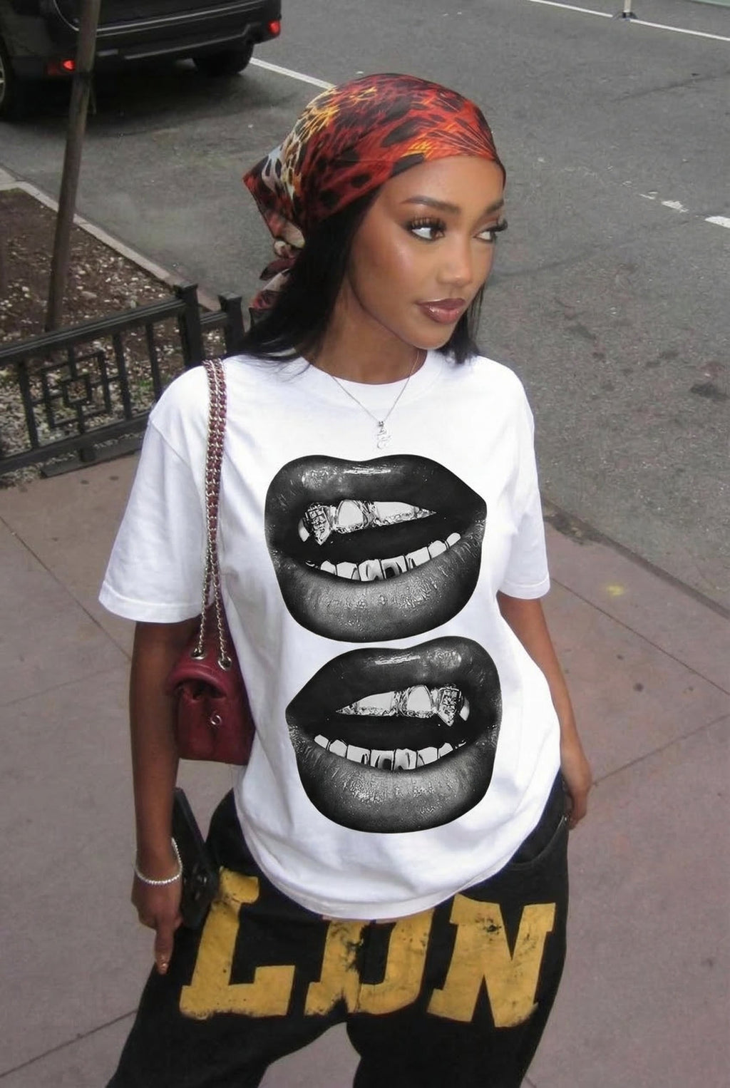 T-Shirt „Doppel-Kuss“
