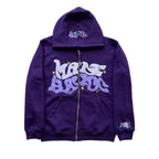 Mave Zip Hoodie Violett